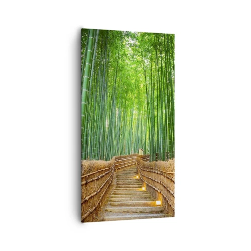 Obraz na plátne - Esencia ázijskej prírody - 65x120 cm