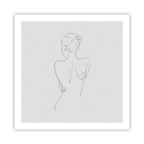 Plagát - Hudba tela - 60x60 cm