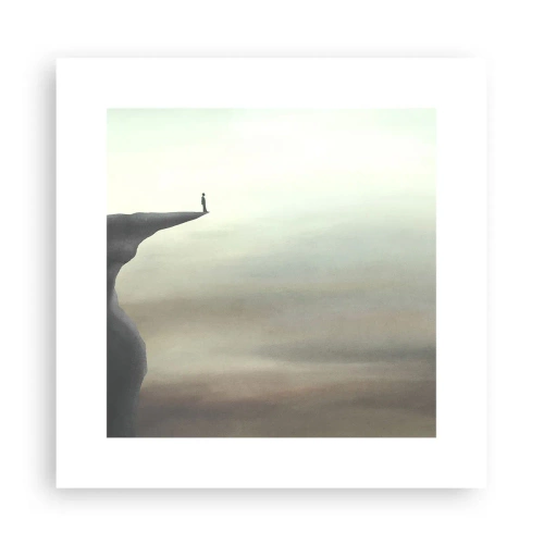 Plagát - Hore, samozrejme! - 30x30 cm