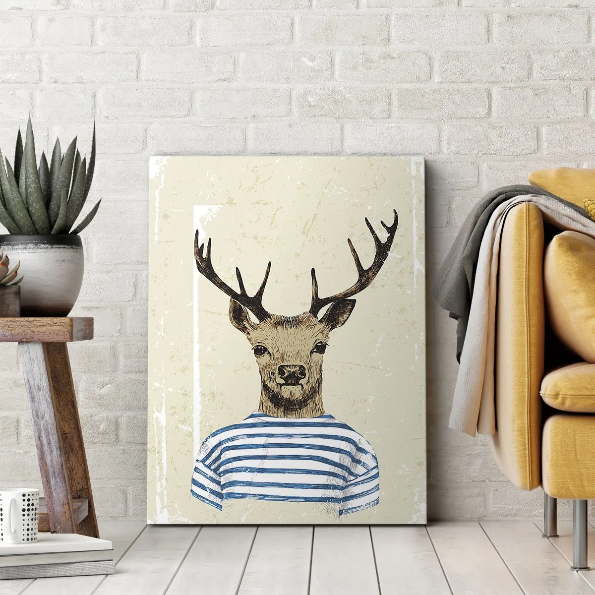 Obraz na plátne - Pretože mám rád pruhované košele! - 50x70 cm