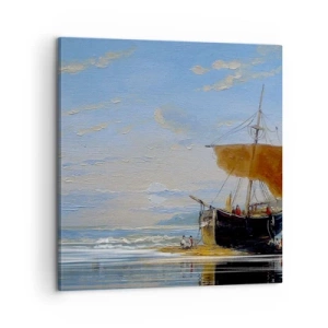 Obraz na plátne - Voda, zem, vzduch - 60x60 cm