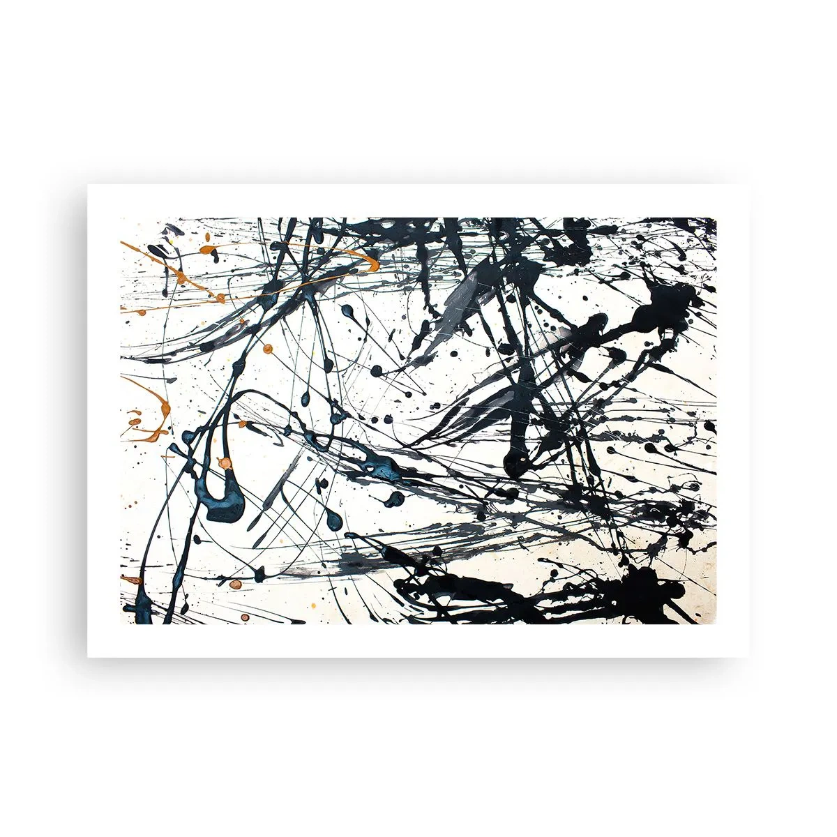 Plagát - Expresionistická abstrakcia - 70x50 cm