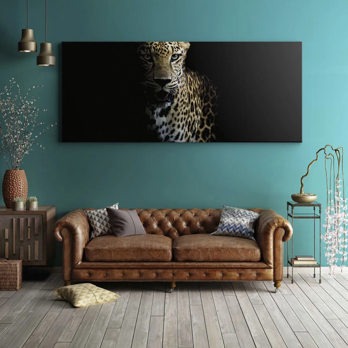 Obraz na plátne - Temná krása - 100x40 cm