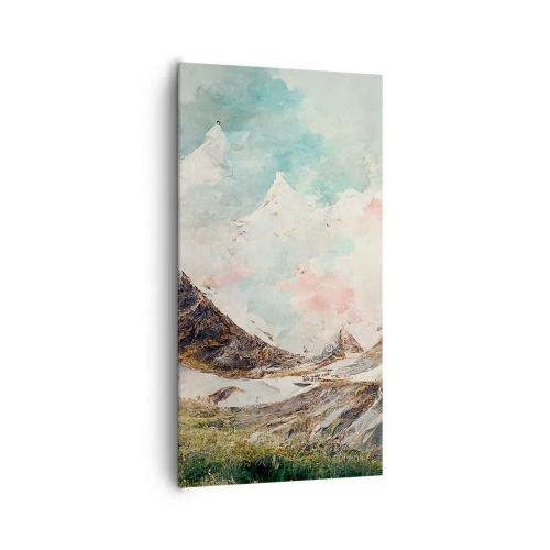 Obraz na plátne - Skalné čepele - 65x120 cm