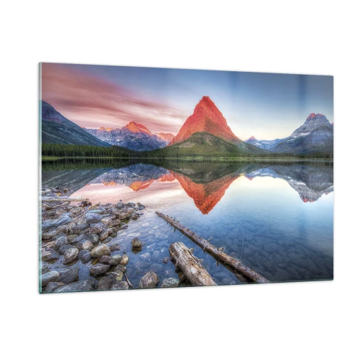 Obraz na skle - Teplo a chlad - 120x80 cm