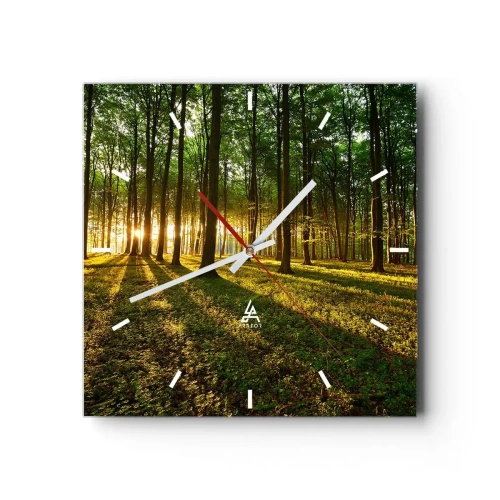 Nástenné hodiny - Fotografie všetkých jarí - 30x30 cm