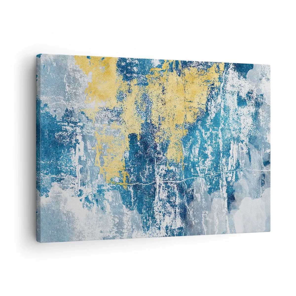 Obraz na plátne - Abstrakcia s dobrou náladou - 70x50 cm