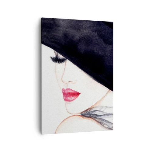 Obraz na plátne - Elegancia a zmyselnosť - 70x100 cm