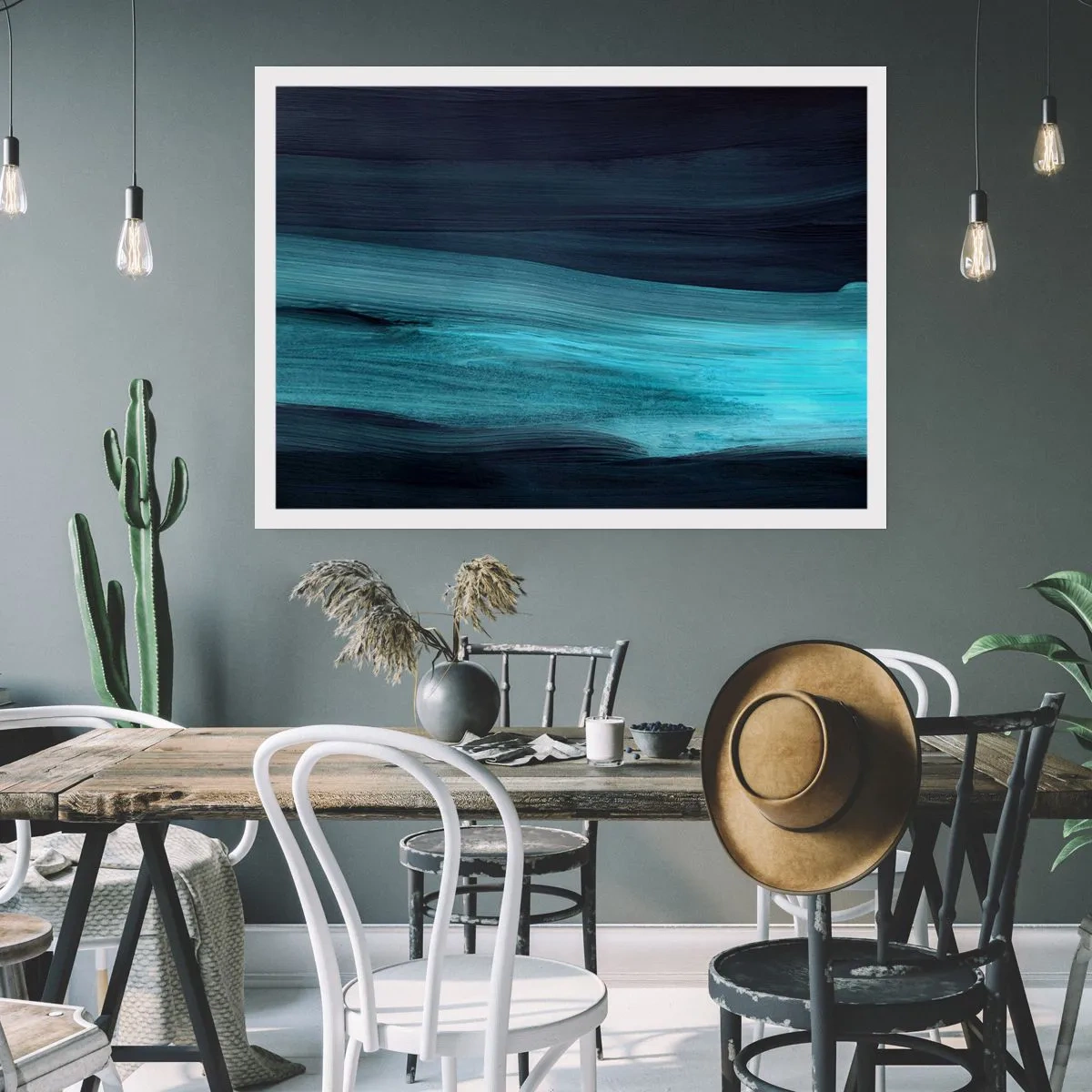 Plagát - Plávaj s prúdom - 70x50 cm