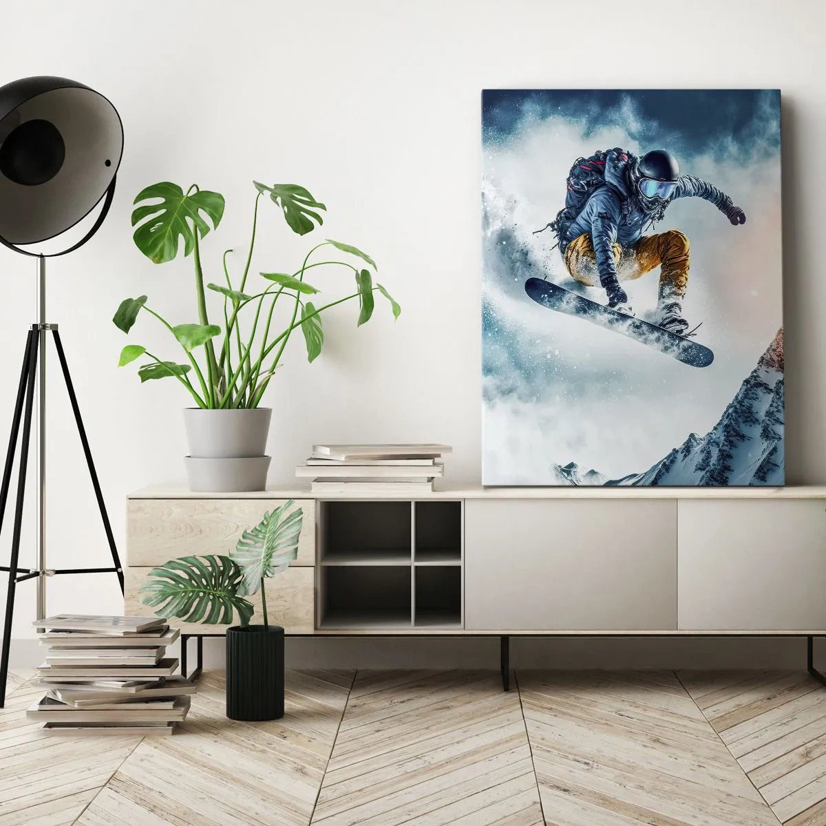 Obraz na plátne - Extrémne emócie - 50x70 cm