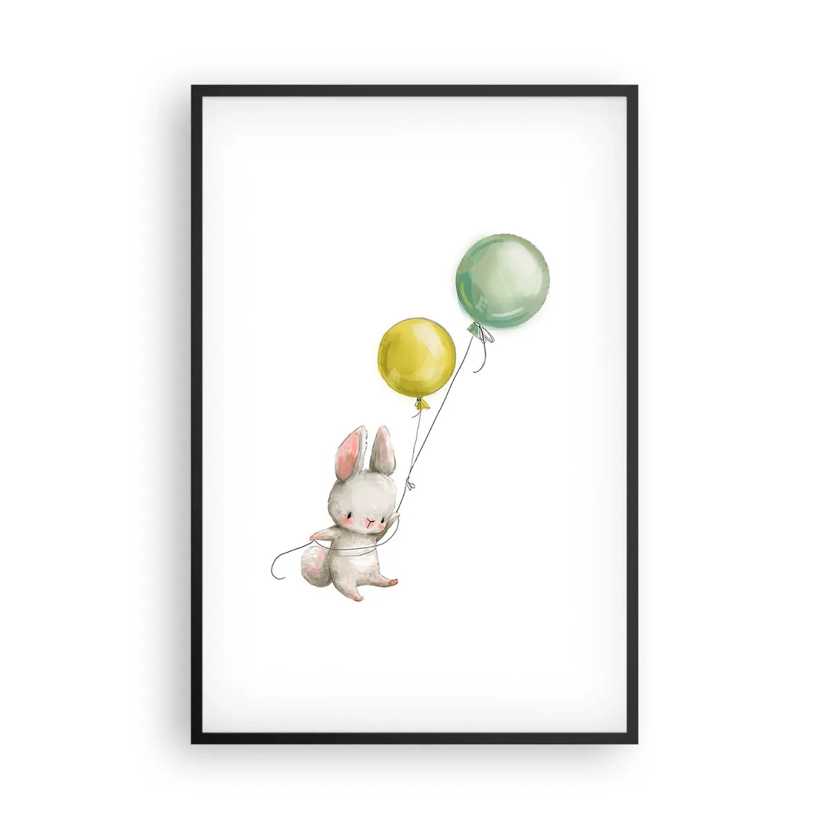 Plagát v čiernom ráme - Poletím aj ja! - 61x91 cm