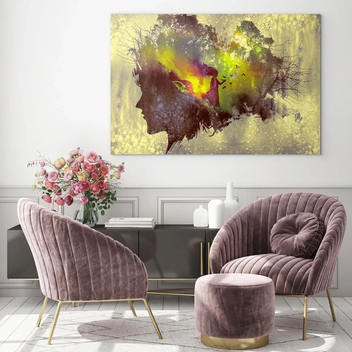 Obraz na skle - Matka Príroda - 120x80 cm