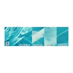 Vzorka fototapety Premium Canvas - Utopiť sa v páperí - Vtáčie pierko, Vták, Grafika - 100x30 cm