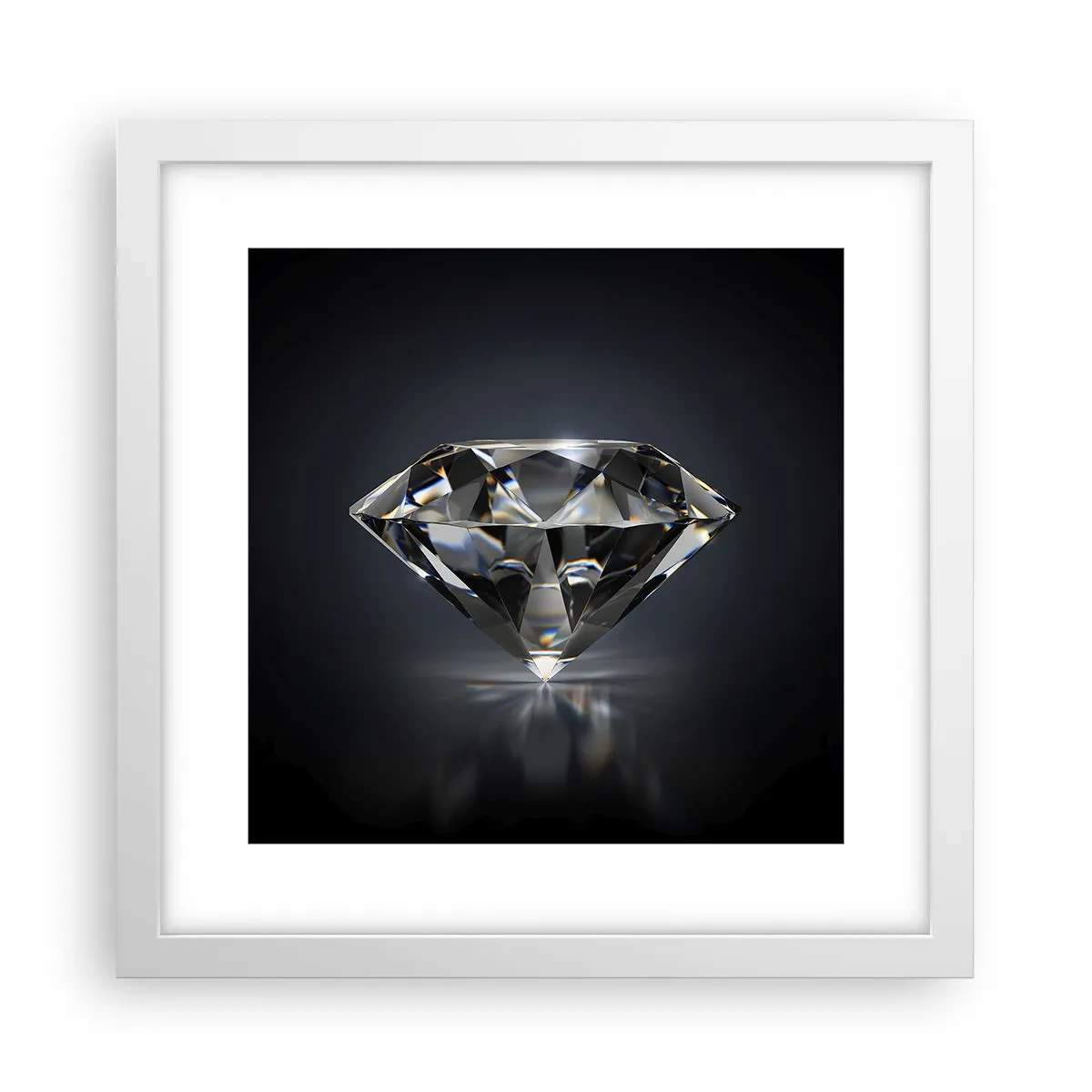 Plagát v bielom ráme - Best girls friend - 30x30 cm