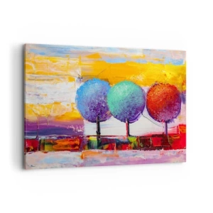 Obraz na plátne - Do tretice všetko dobré - 120x80 cm