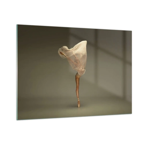 Obraz na skle - Hneď poletí - 100x70 cm