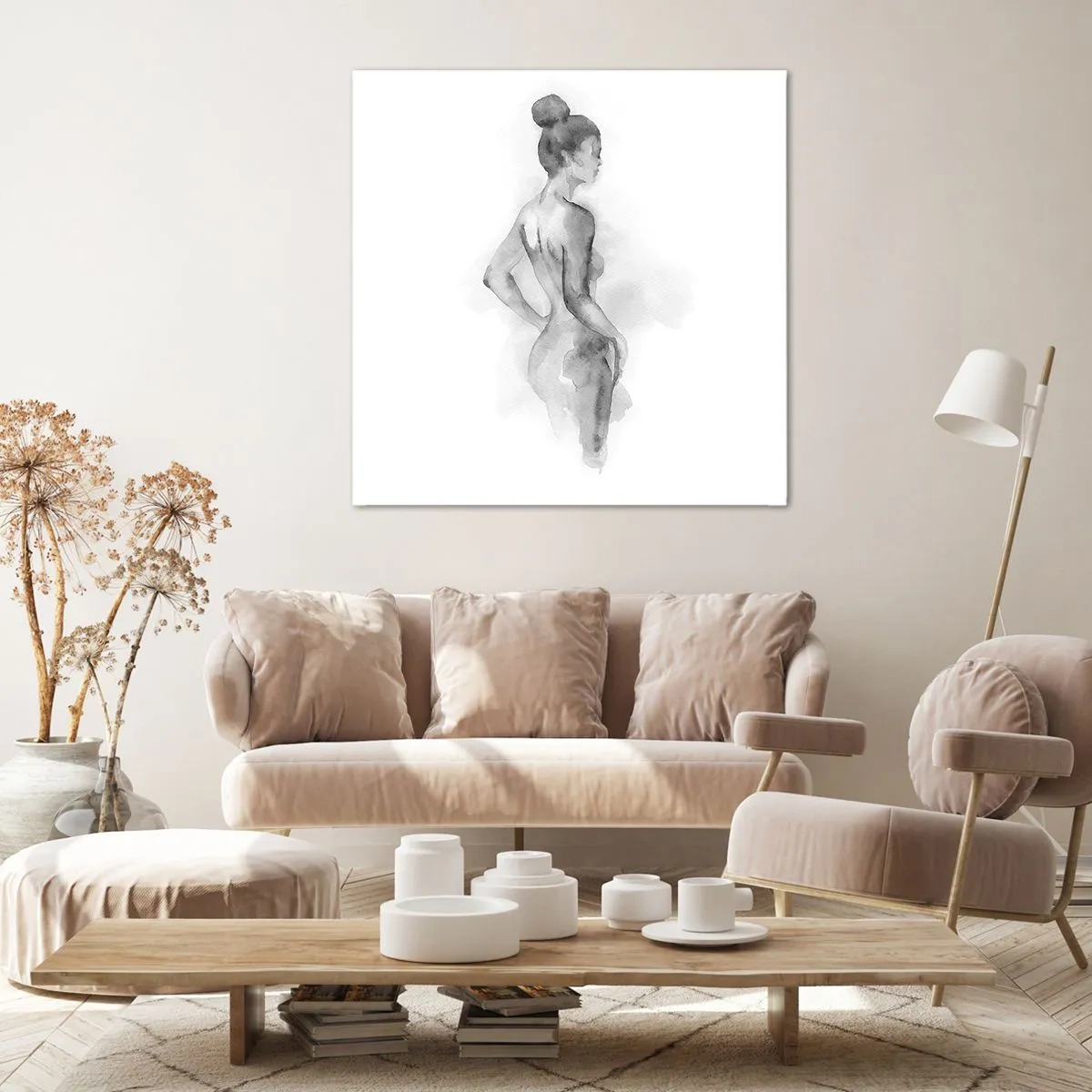 Obraz na plátne - Krásne ako maľba - 70x70 cm