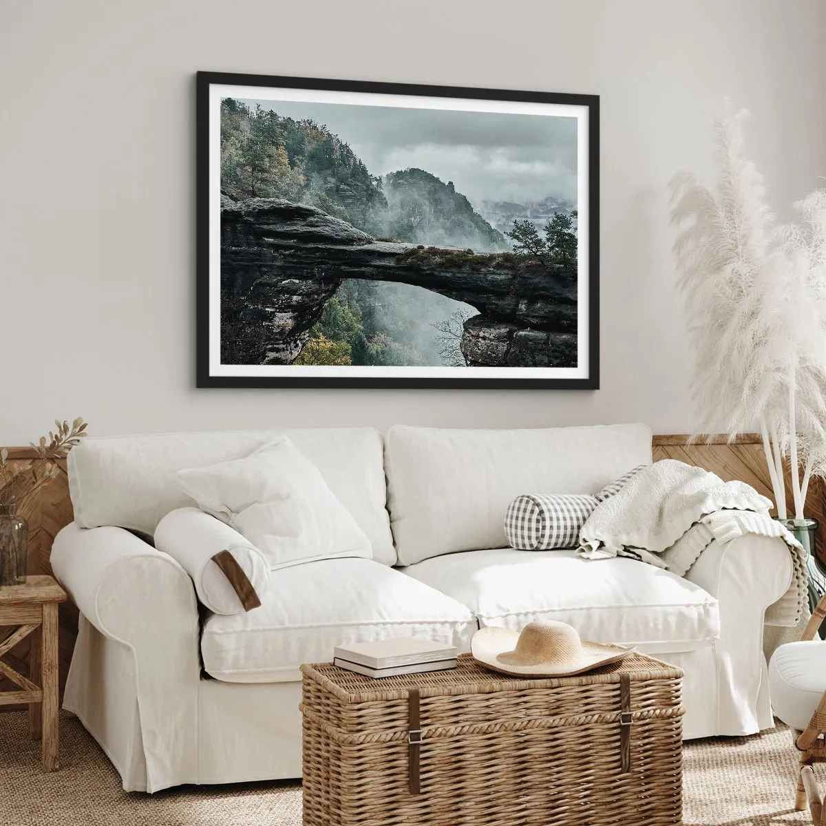 Plagát v čiernom ráme - Dobrodružstvo práve začína - 91x61 cm