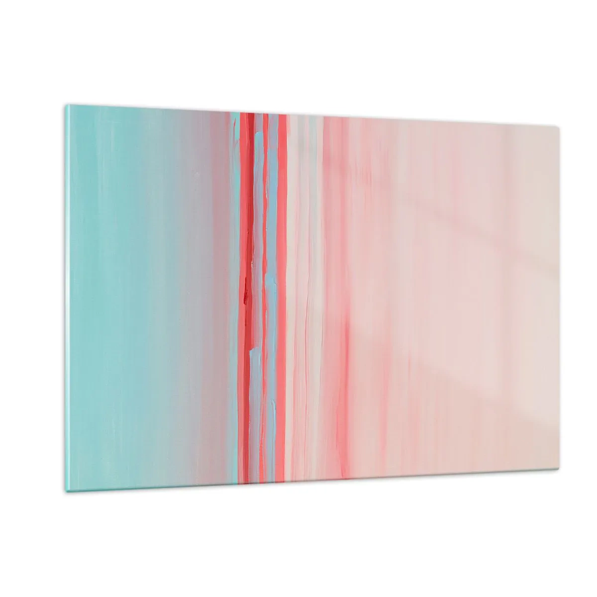 Obraz na skle - Abstrakcia za úsvitu - 120x80 cm