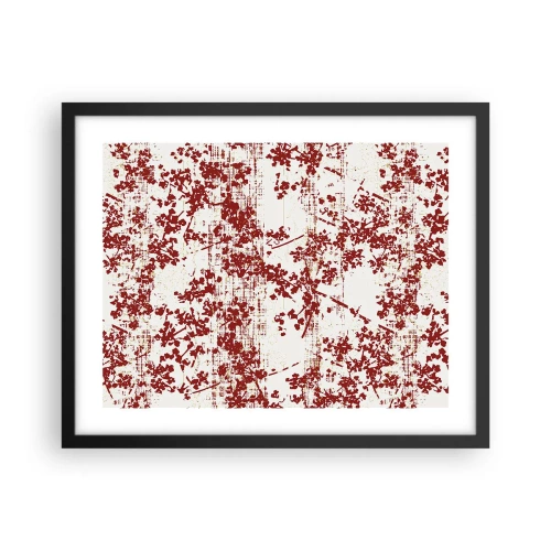 Plagát v čiernom ráme - Staré kaliko - 50x40 cm