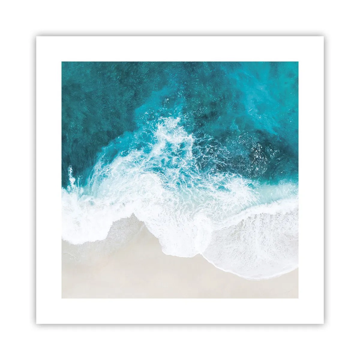 Plagát - Prirodzené pohladenie - 40x40 cm