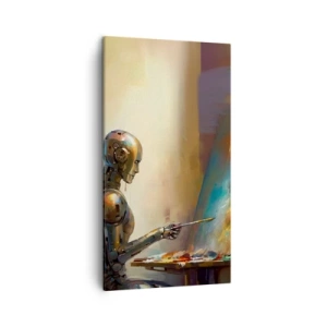 Obraz na plátne - Umenie budúcnosti - 45x80 cm