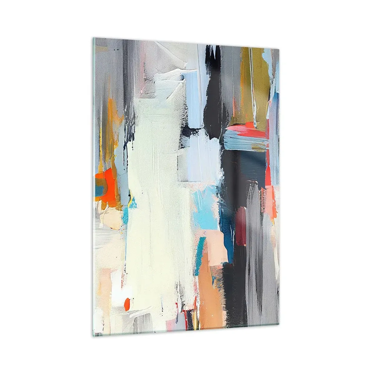 Obraz na skle - Nejaký spôsob? - 50x70 cm