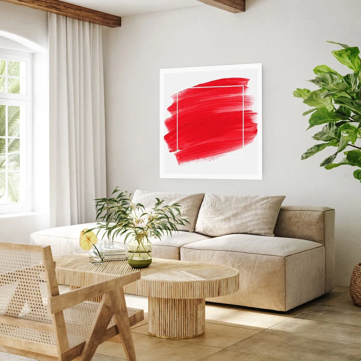 Plagát - Mimo rám - 50x50 cm