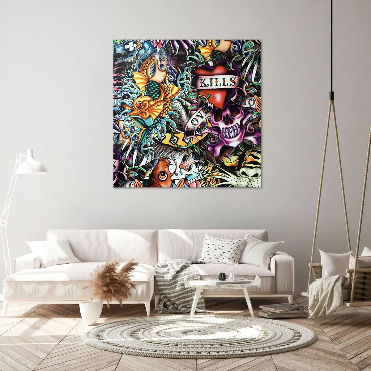 Obraz na plátne - Sen tatéra - 50x50 cm