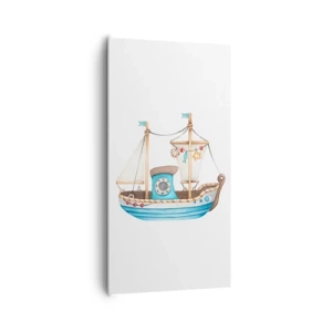 Obraz na plátne - Ahoj, dobrodružstvo! - 65x120 cm