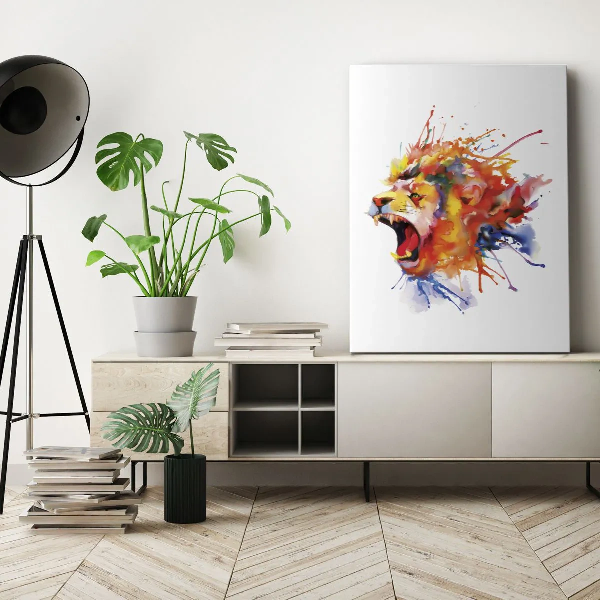 Obraz na plátne - Vybuchnúť hnevom  - 50x70 cm