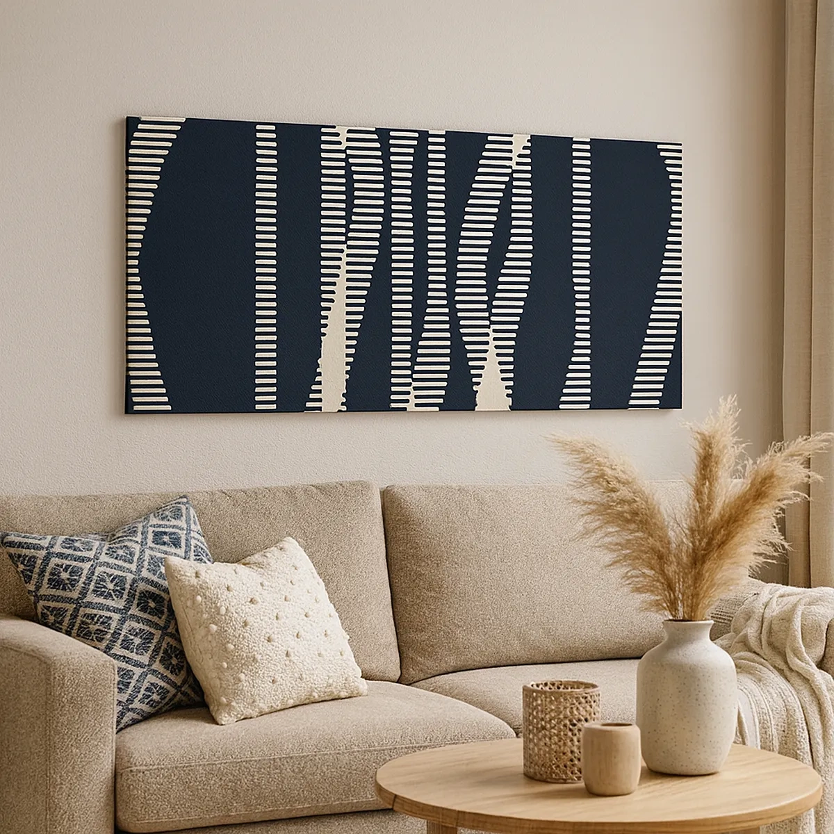 Obraz na plátne - Pokus o prelomenie temnoty - 30x30 cm