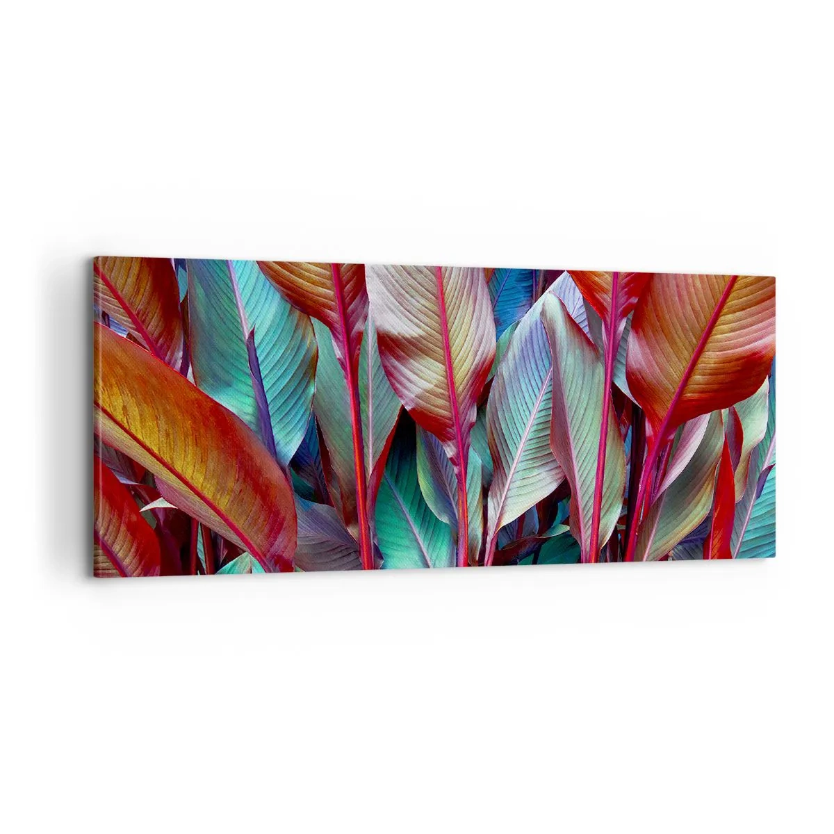 Obraz na plátne - Farebná húština - 100x40 cm
