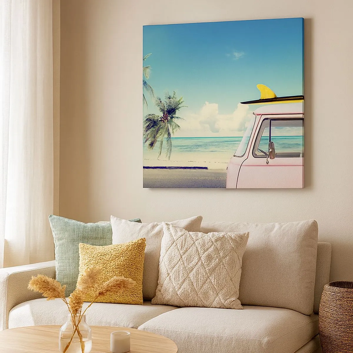 Obraz na plátne - Prázdniny, je čas začať - 30x30 cm