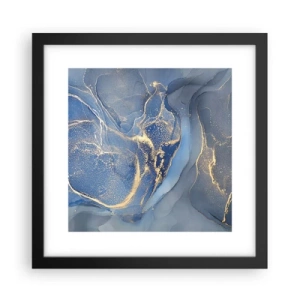 Plagát v čiernom ráme - Zlatý prach - 30x30 cm