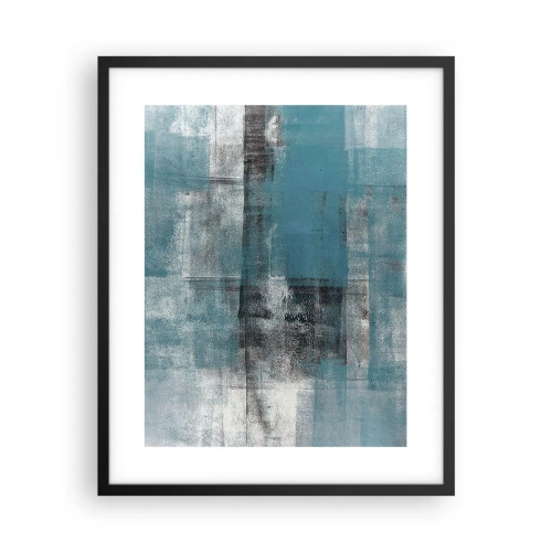 Plagát v čiernom ráme - Voda a vzduch - 40x50 cm