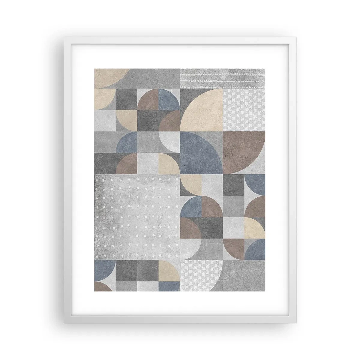 Plagát v bielom ráme - Keramická fantázia - 40x50 cm