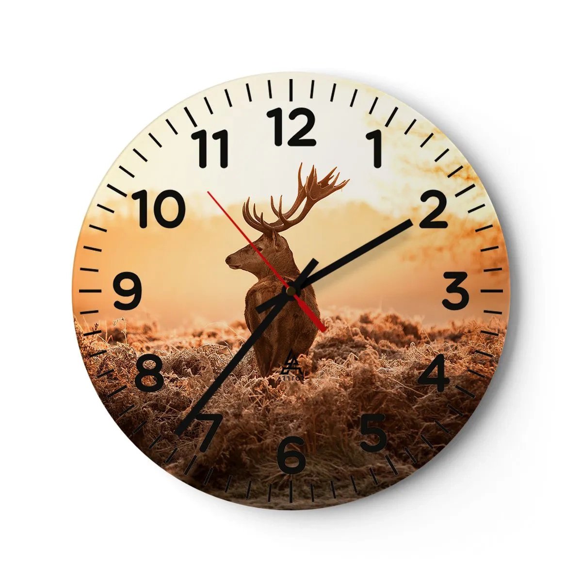 Nástenné hodiny - Pán na panstve - 40x40 cm