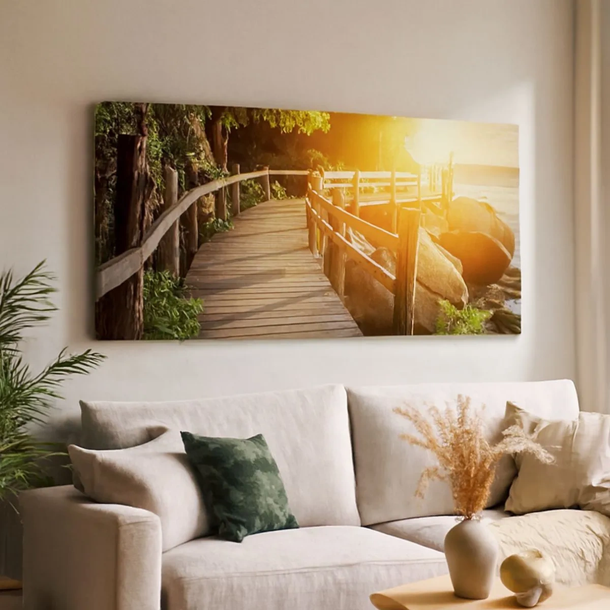 Obraz na plátne - Ďalšia zákruta, ďalšie zázraky - 100x40 cm