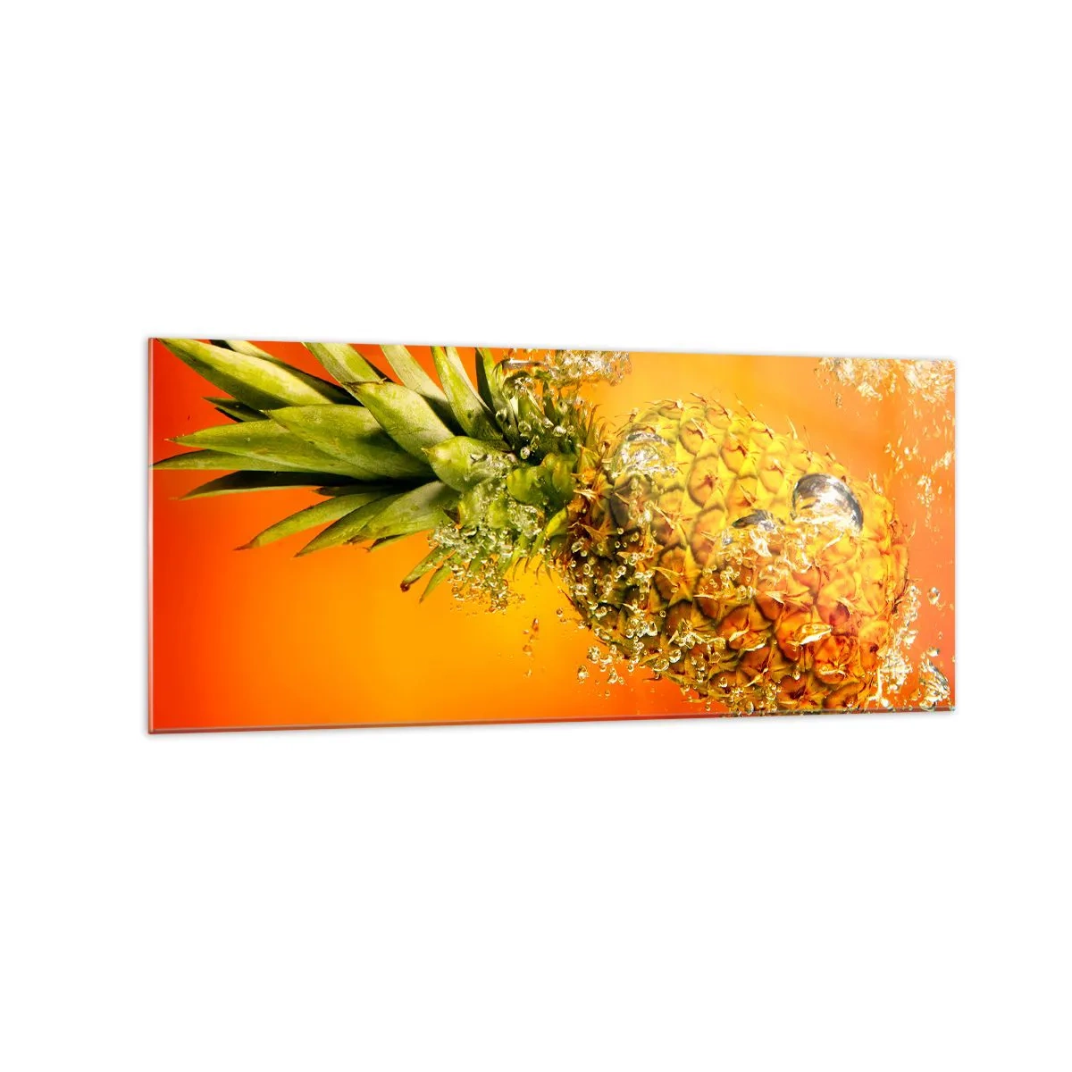 Obraz na skle - Tropická šťavnatá sviežosť - 120x50 cm