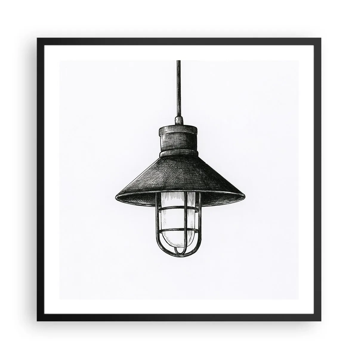 Plagát v čiernom ráme - Ako pred rokmi… - 60x60 cm