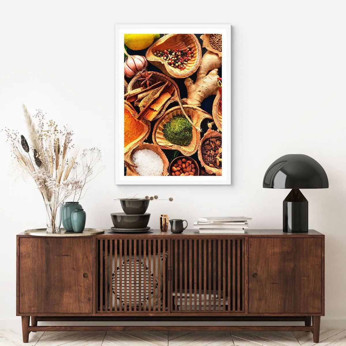 Plagát v bielom ráme - Vezmi si, čo chceš - 70x100 cm