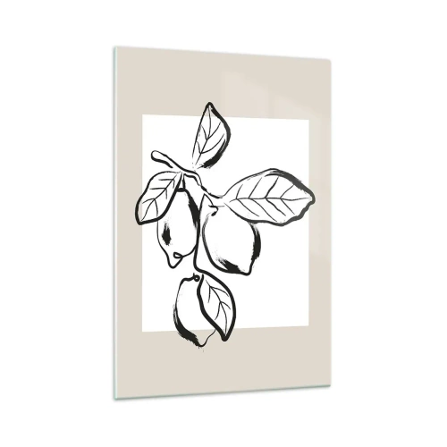 Obraz na skle - Kde citrón dozrieva… - 70x100 cm