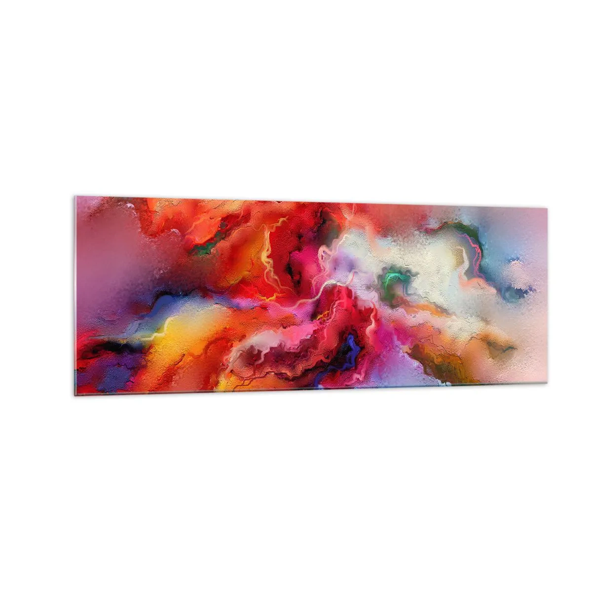 Obraz na skle - Ako zachytiť sny - dym - 140x50 cm