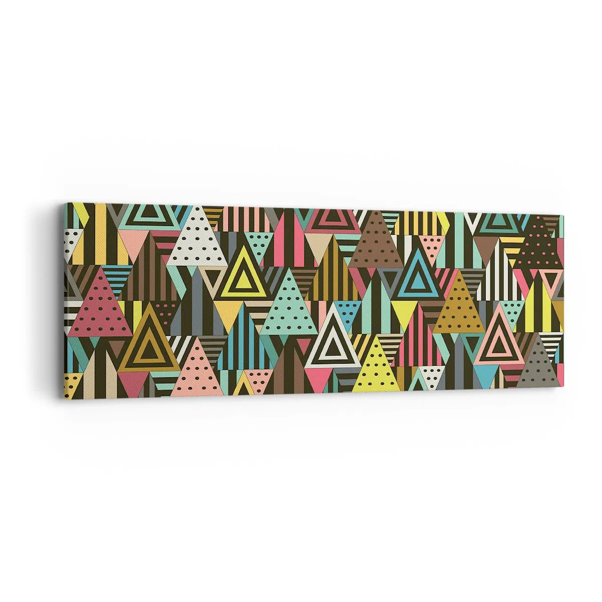 Obraz na plátne - V rytme na tri - 90x30 cm