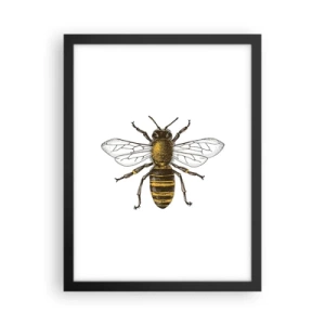 Plagát v čiernom ráme - Krásna a dobrá - 30x40 cm