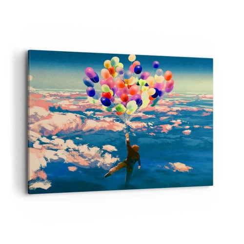 Obraz na plátne - Splnené sny detstva - 100x70 cm