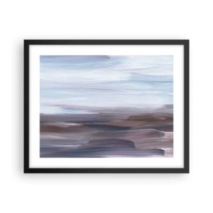 Plagát v čiernom ráme - Živly: voda - 50x40 cm