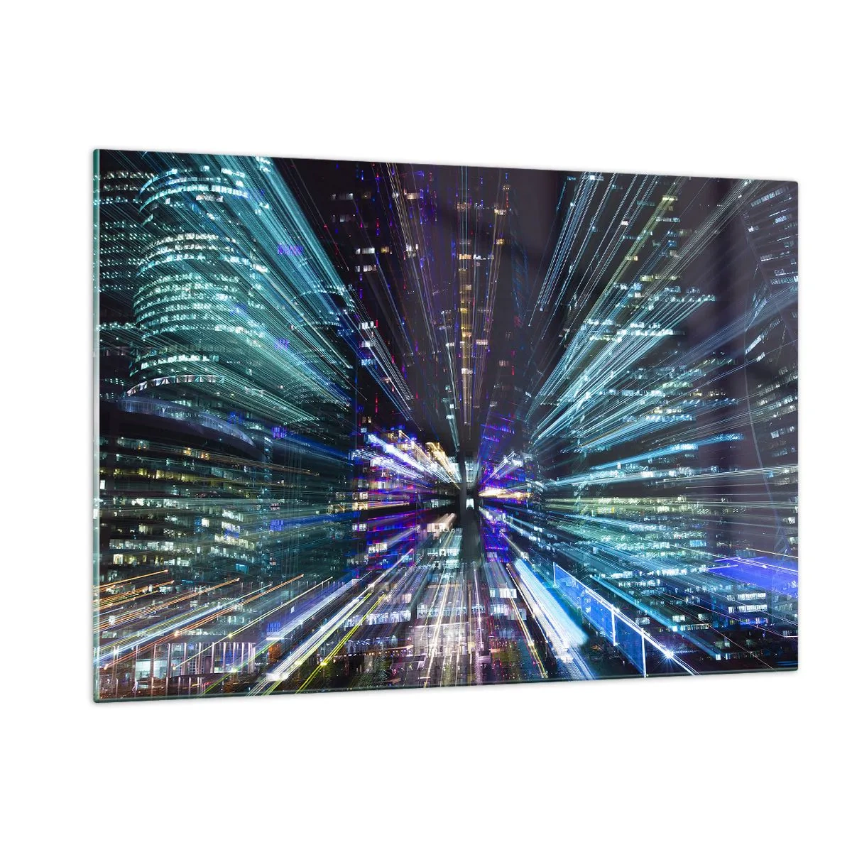 Obraz na skle - Prechod do hyperpriestoru - 120x80 cm