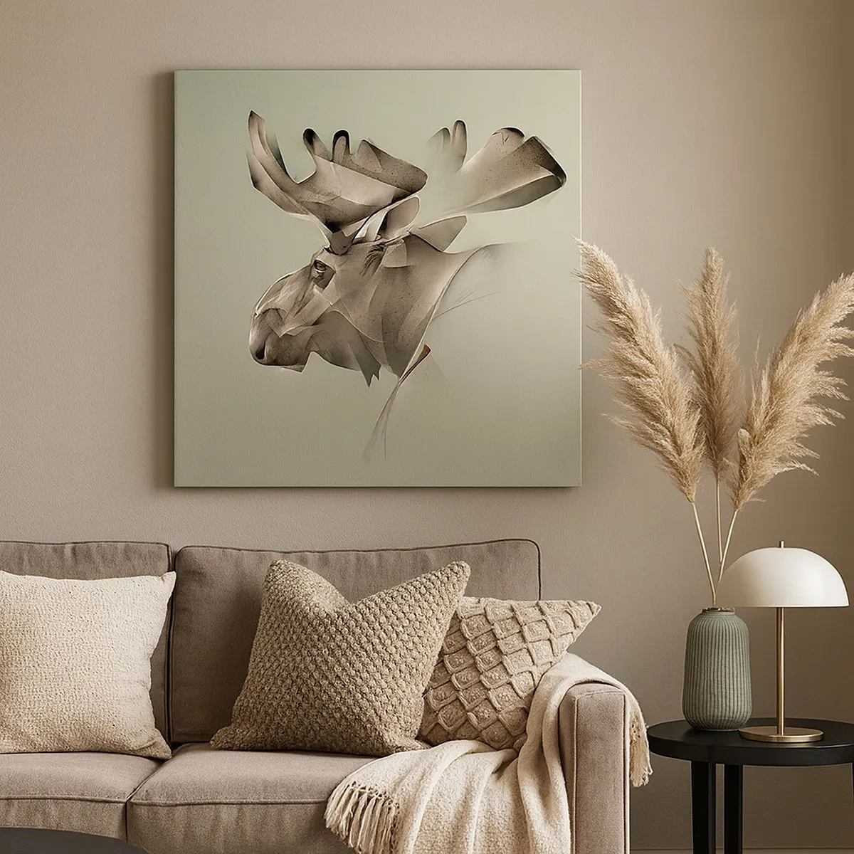 Obraz na plátne - Jemná sila pokoja - 30x30 cm